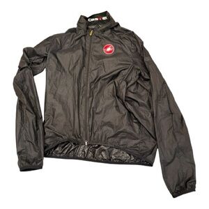 Castelli Squadra Stretch Cycling Wind Jacket - Black - Men’s XXL